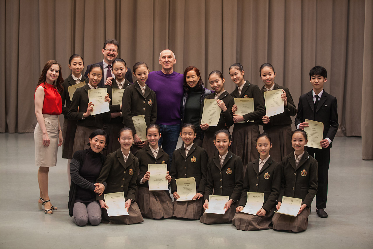 Учащиеся школы Ye Won Culture Foundation